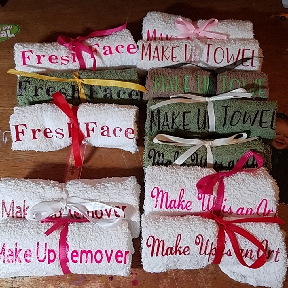 La Ti Da Handmade Creations Make Up Remover Cloths